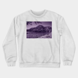 Glacier National Park Lake and Mountains2 Crewneck Sweatshirt